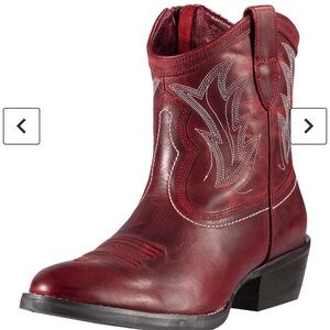 New Ariat Red billie Western cowboy Boots 8